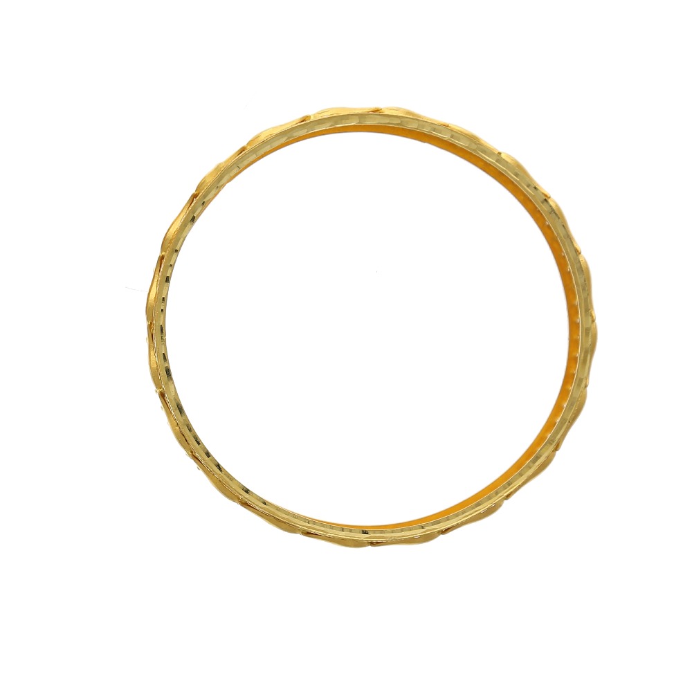 22kt simple gold bangles