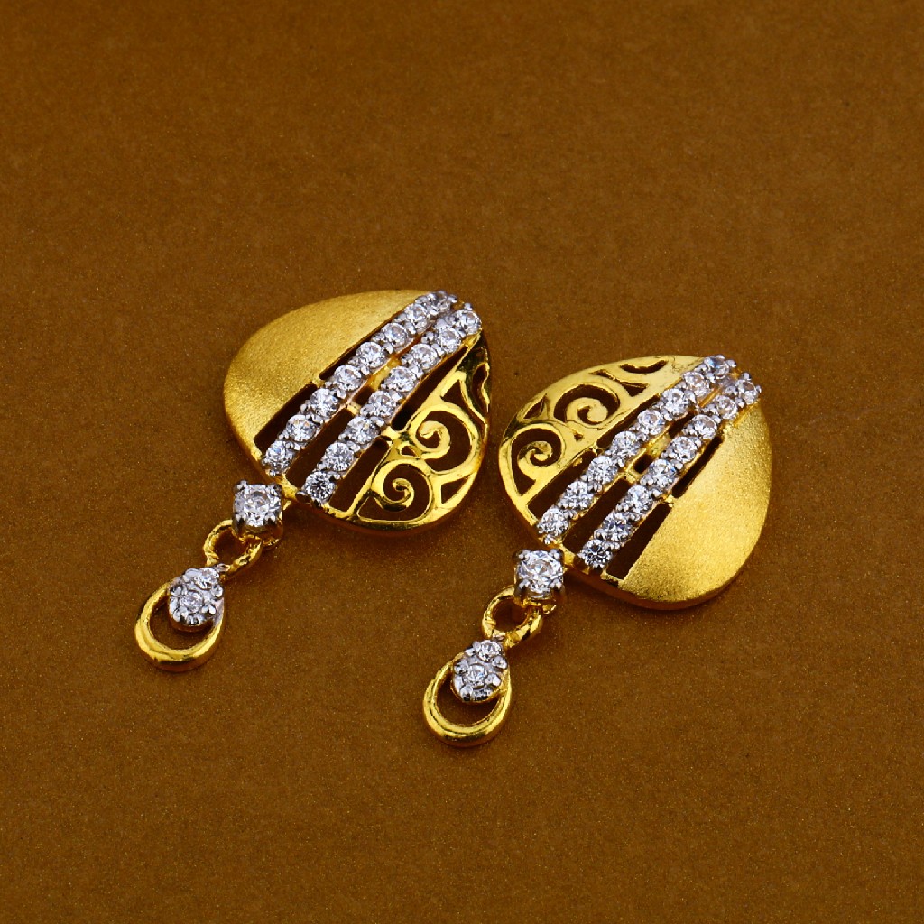 22Kt Gold Classic Ladies  Pendant Set FSP49
