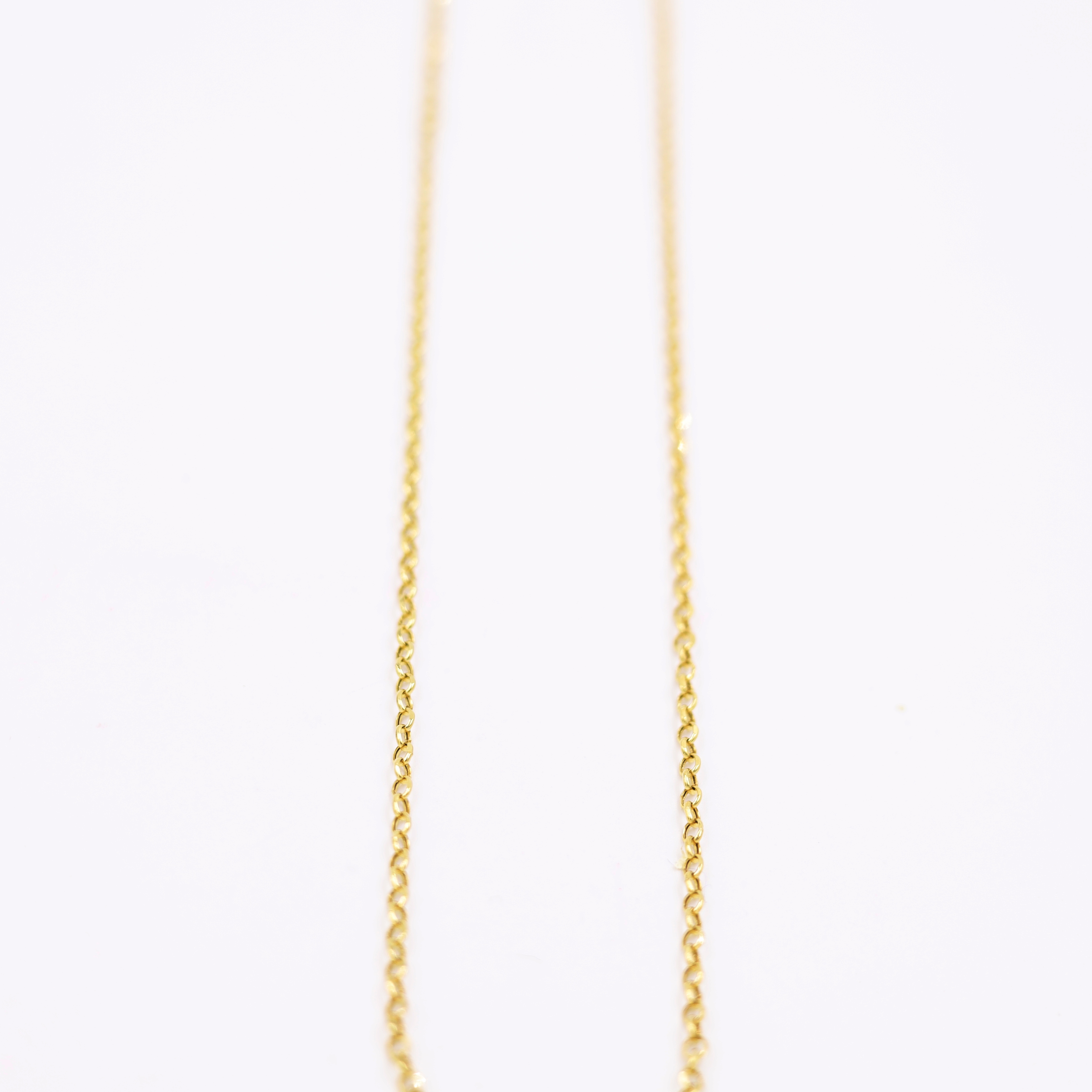 18KT Yellow Gold Imported Chain
