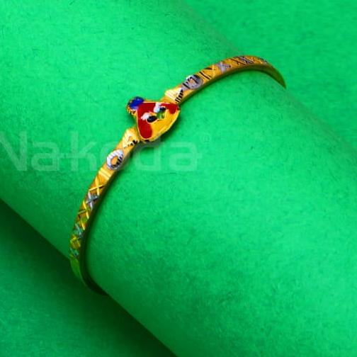 18kt gold hallmark designer kids kadali kk64