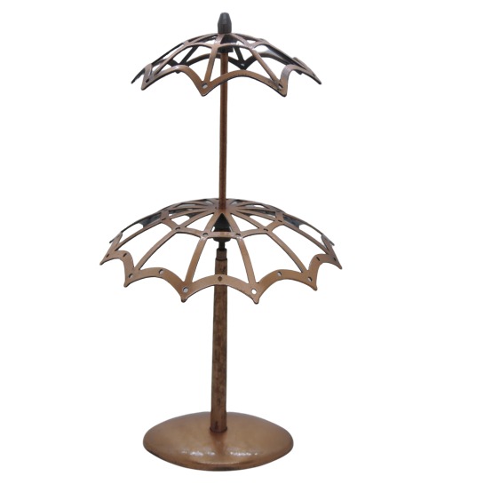 Metal earring stand