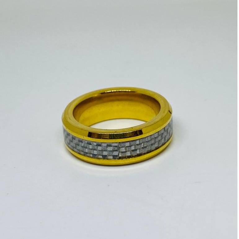 1 gram gold coted bands ring 