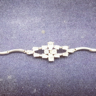 925 silver diamond bracelet