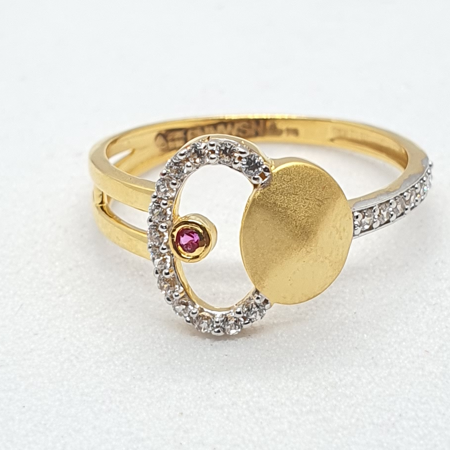 14k Yellow Gold Womens Fancy Infinity Ring, Size 7 – JewelryAffairs