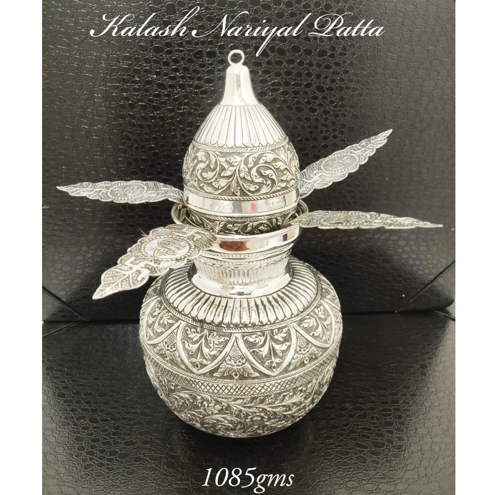 925 Silver Kalash With Nariyal
