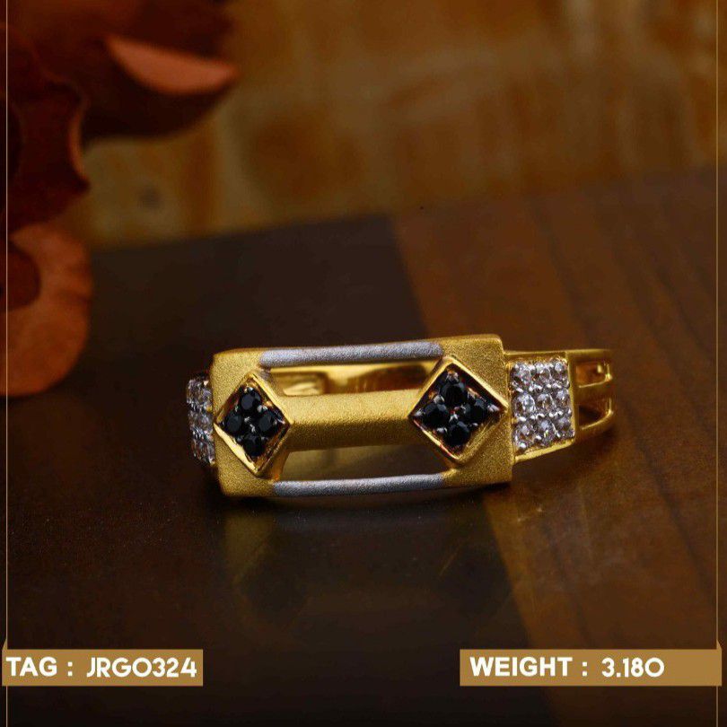 22k(916) Gents Diamond Ring