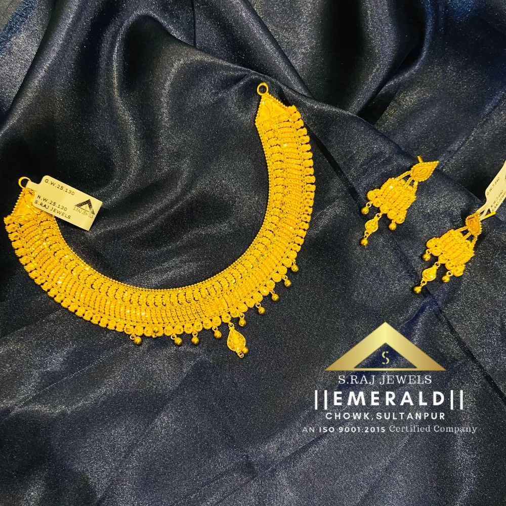 22K GOLD NECKLACE  (Also Available In 18K Gold)