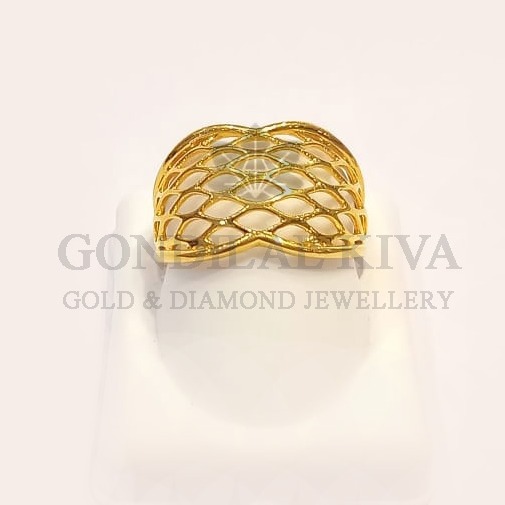 Buy Quality 22kt Gold Ring Glr H55 In Banda gondilal kiva gold diamond jewellery