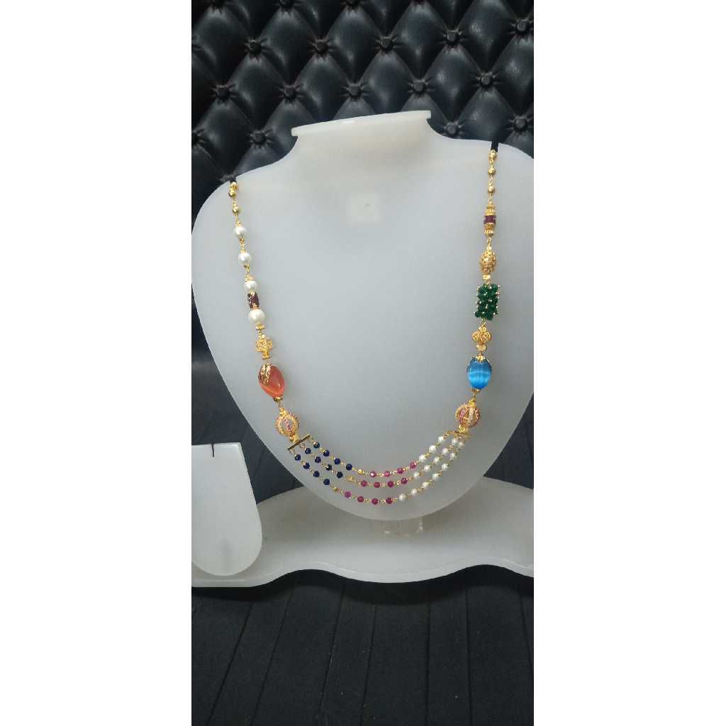 916 Gold Designer Mala