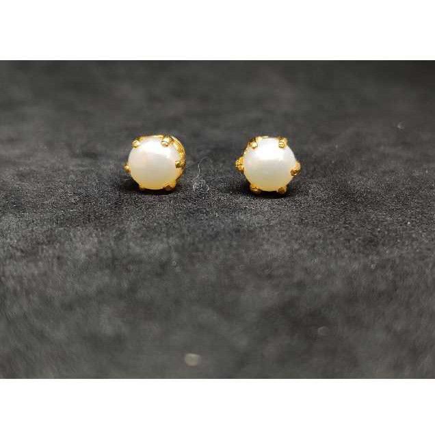 22k Men's Single Stone Earrings
