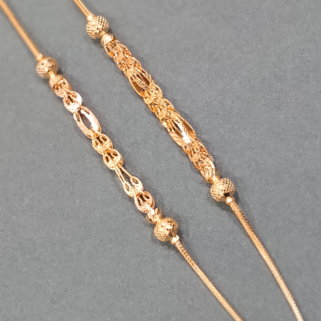 22k 916 fancy gold chain