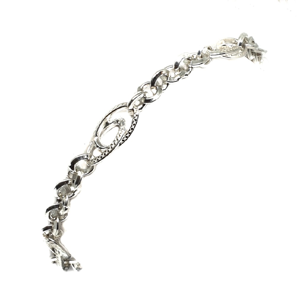 925 Sterling Silver Hollow Lucky MGA - BRS0274