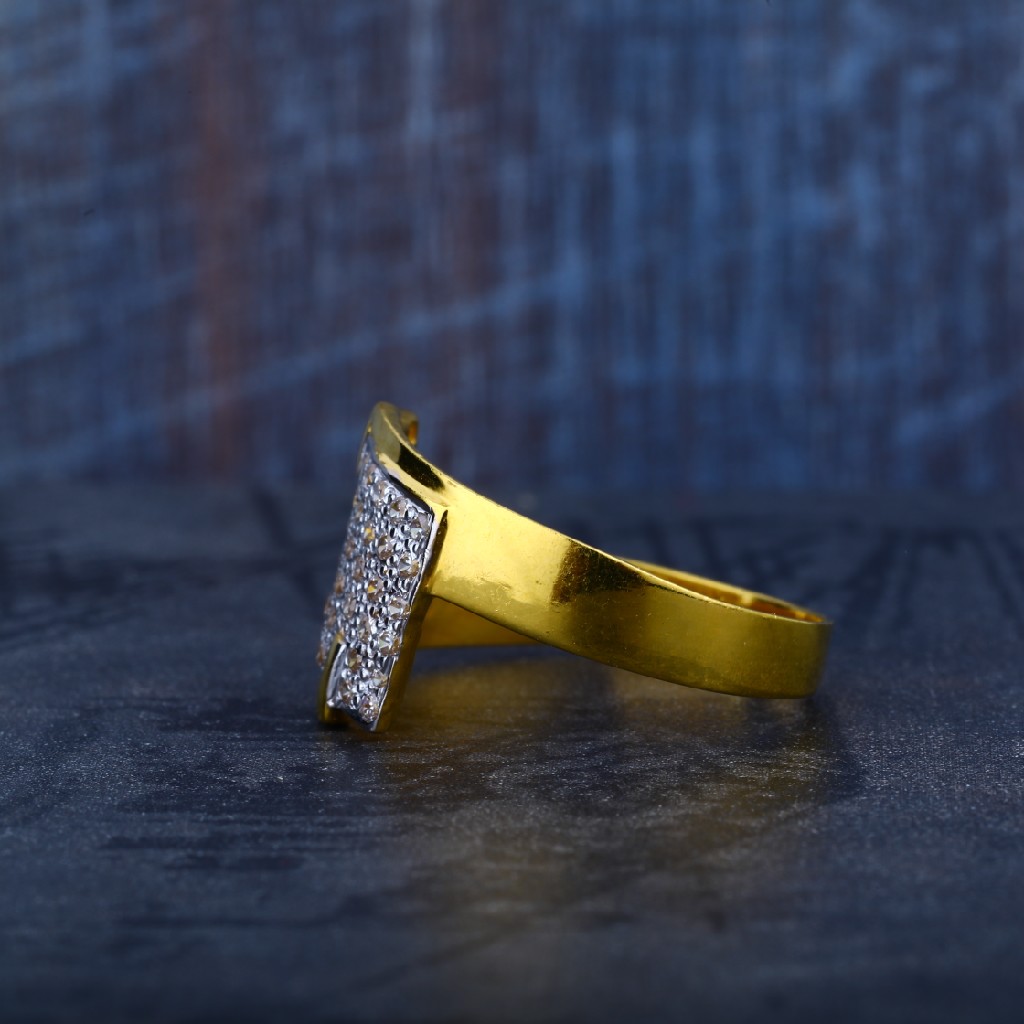 Mens 22K Gold Daily Wear Gold Ring-MR50