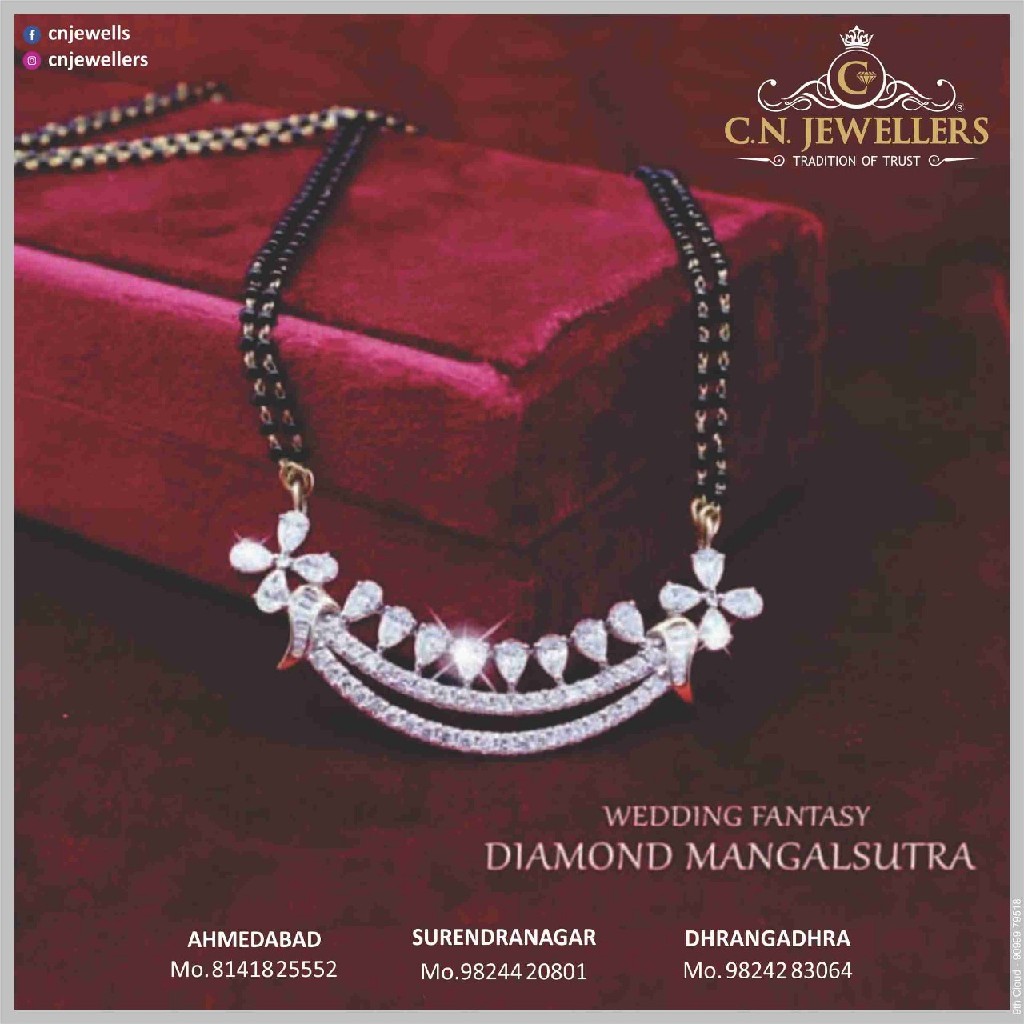 MANGALSUTRA  CZ 18CT
