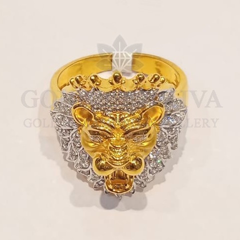 22kt gold ring ggr-h36