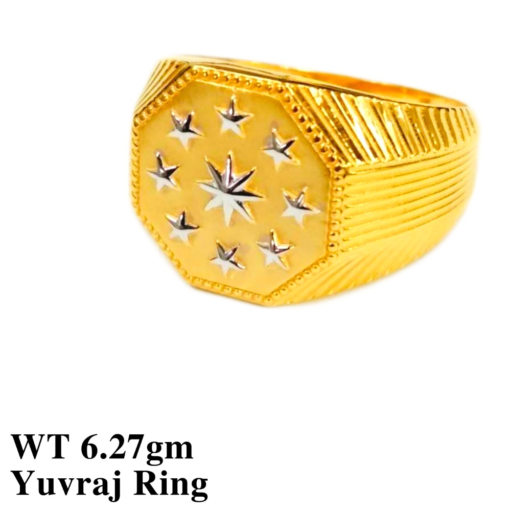22K Yuvraj Stars Ring