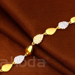 22KT Gold Ladies Designer Bracelet LB616
