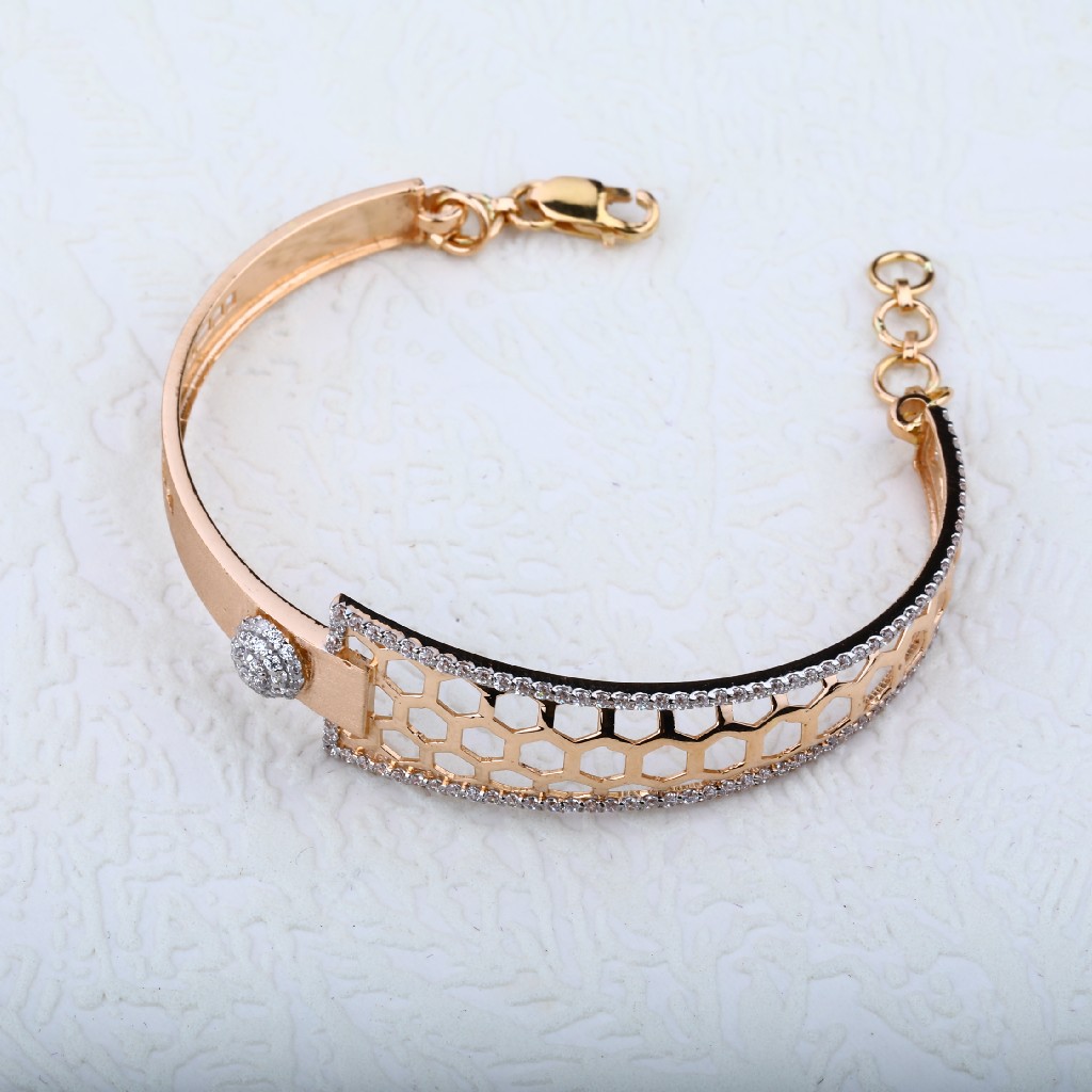 Ladies 18K Rose Gold Exclusive Bracelet-RLKB35