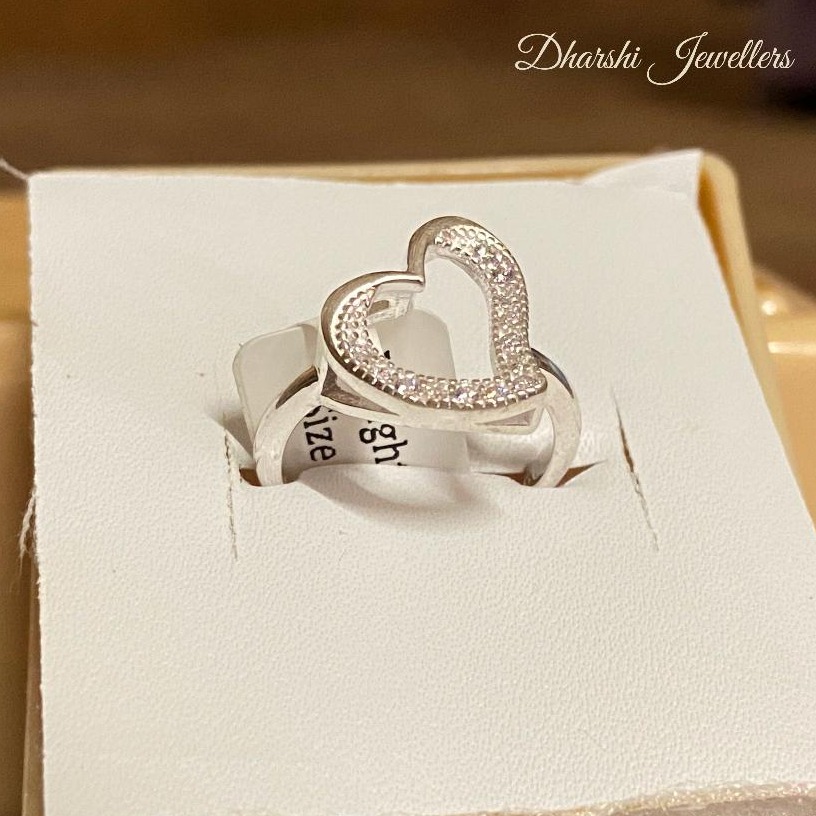 silver Heart Ring
