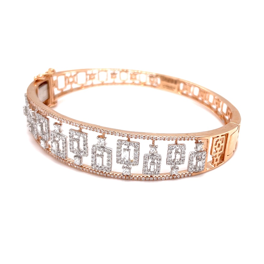 Contemporary Oxidised Broad Bracelet with Mirror and Ghungru studded for  Girls and Women - Mode Mania - 4109233