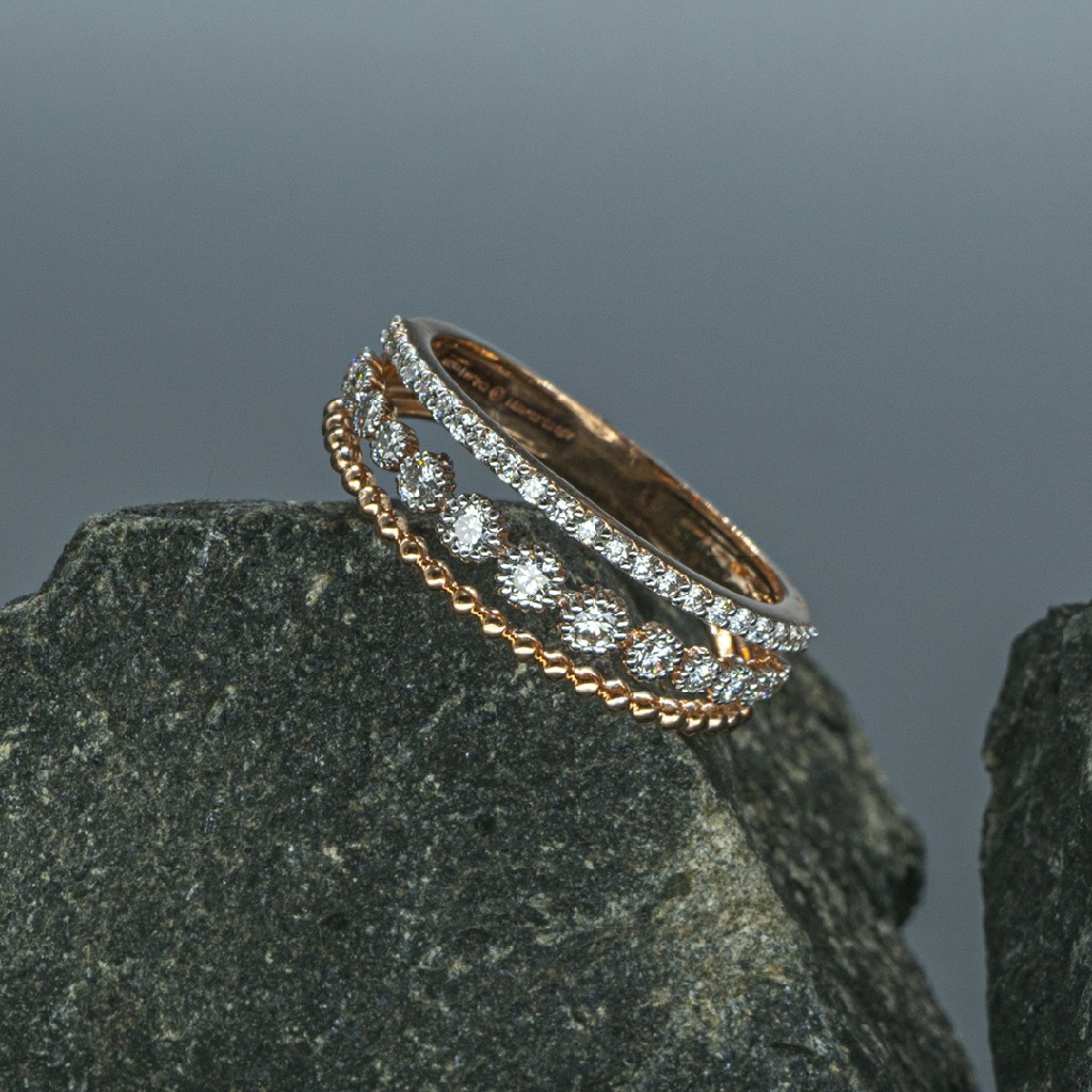 Real Daimond ladies Ring