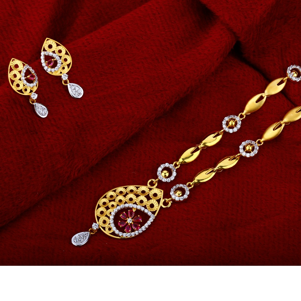 22kt GoldStylish  Ladies   Chain Necklace CN27