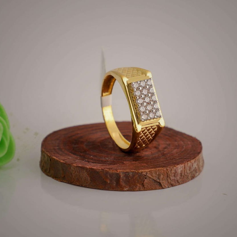 Diamond casting fancy ring