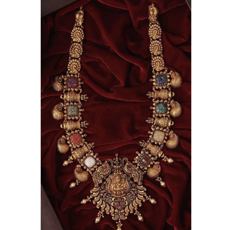 916 gold grand traditional necklace
