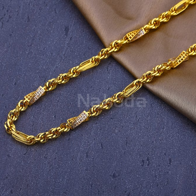 22KT Mens Gold Gorgeous Chain MCH878