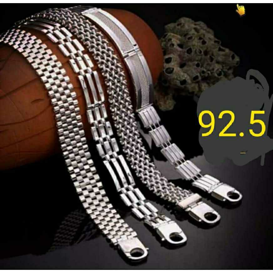 Buy ZIVOM Stylish Italian Silver 316L Stainless Steel Openable Kada Bracelet  Men Online at Best Prices in India  JioMart