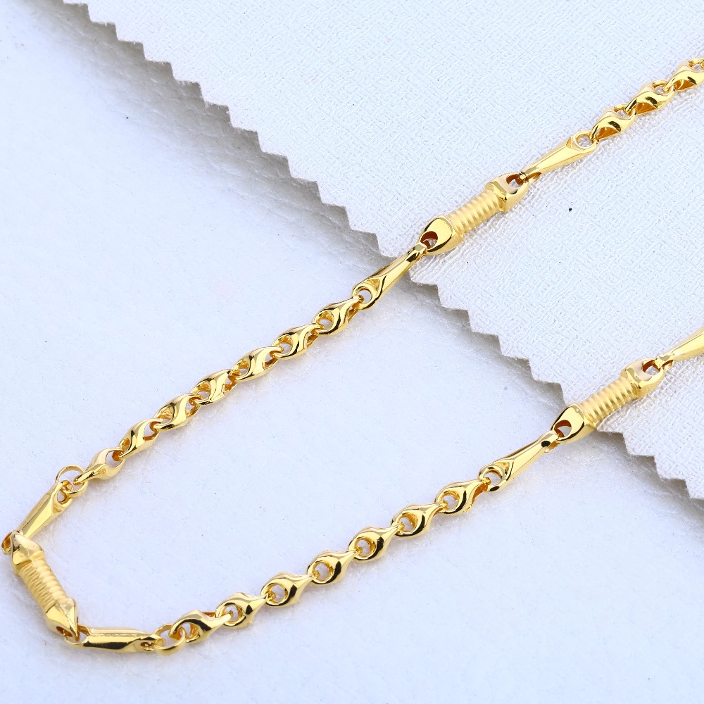 22CT Gold mens Hallmark Choco Chain MCH290