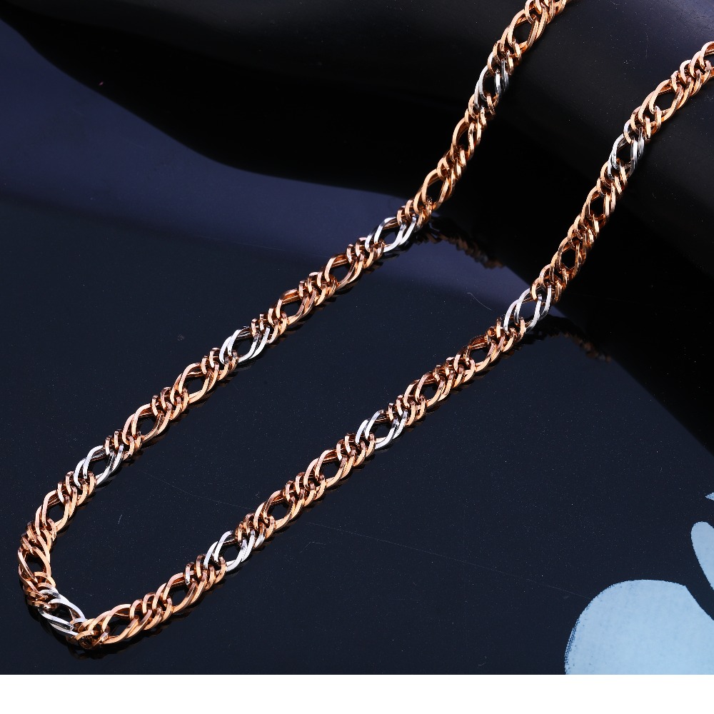 750 Rose Gold  Gorgeous Men's Chain RMC54