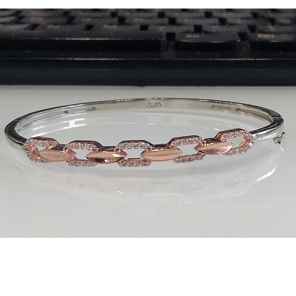 Buy Clara Men Rhodium Plated 925 Sterling Silver Anti Tarnish Link Bracelet   Bracelet for Men 11562962  Myntra