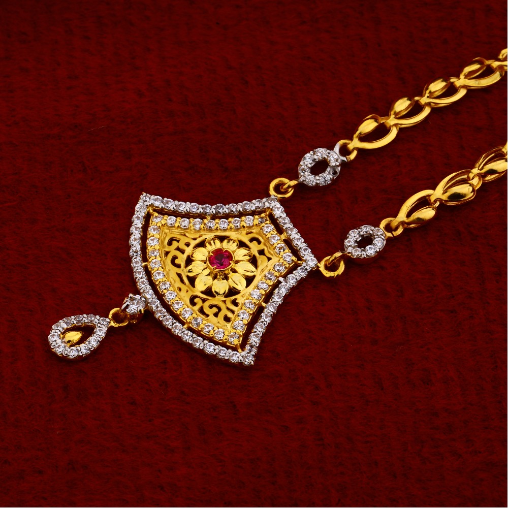 22kt Gold Hallmark  Excusive  Chain Necklace CN63