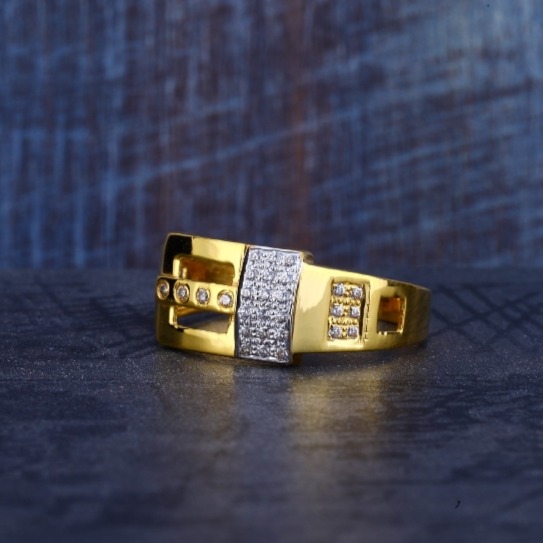 22 carat gold diamonds gents rings RH-GR809