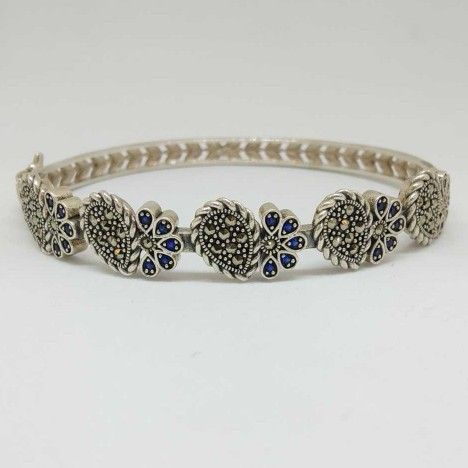 925 Sterling Silver Oxides Designer Ladies Bracelet