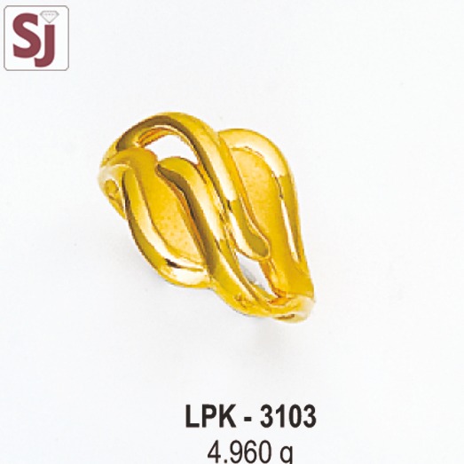 Ladies Ring Plain LPK-3103