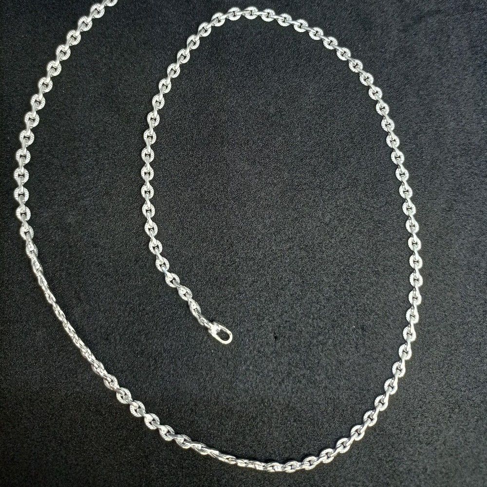 Silver Fancy Design  ⛓️ Chain