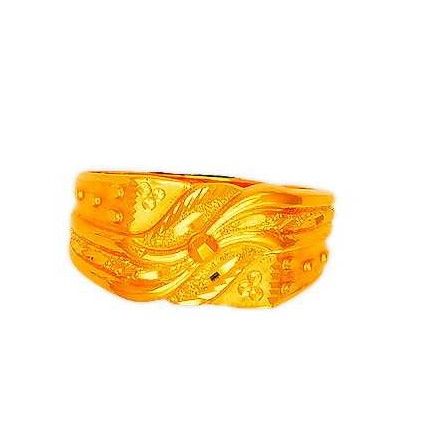 Buy quality 22K Plain Gold Designer Exclusive Gents Ring in Ahmedabad