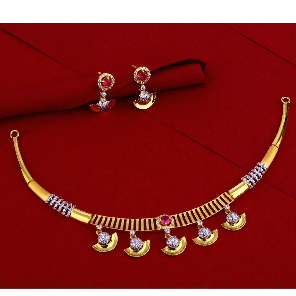 22CT Gold Classic Hallmark Necklace Set LN92
