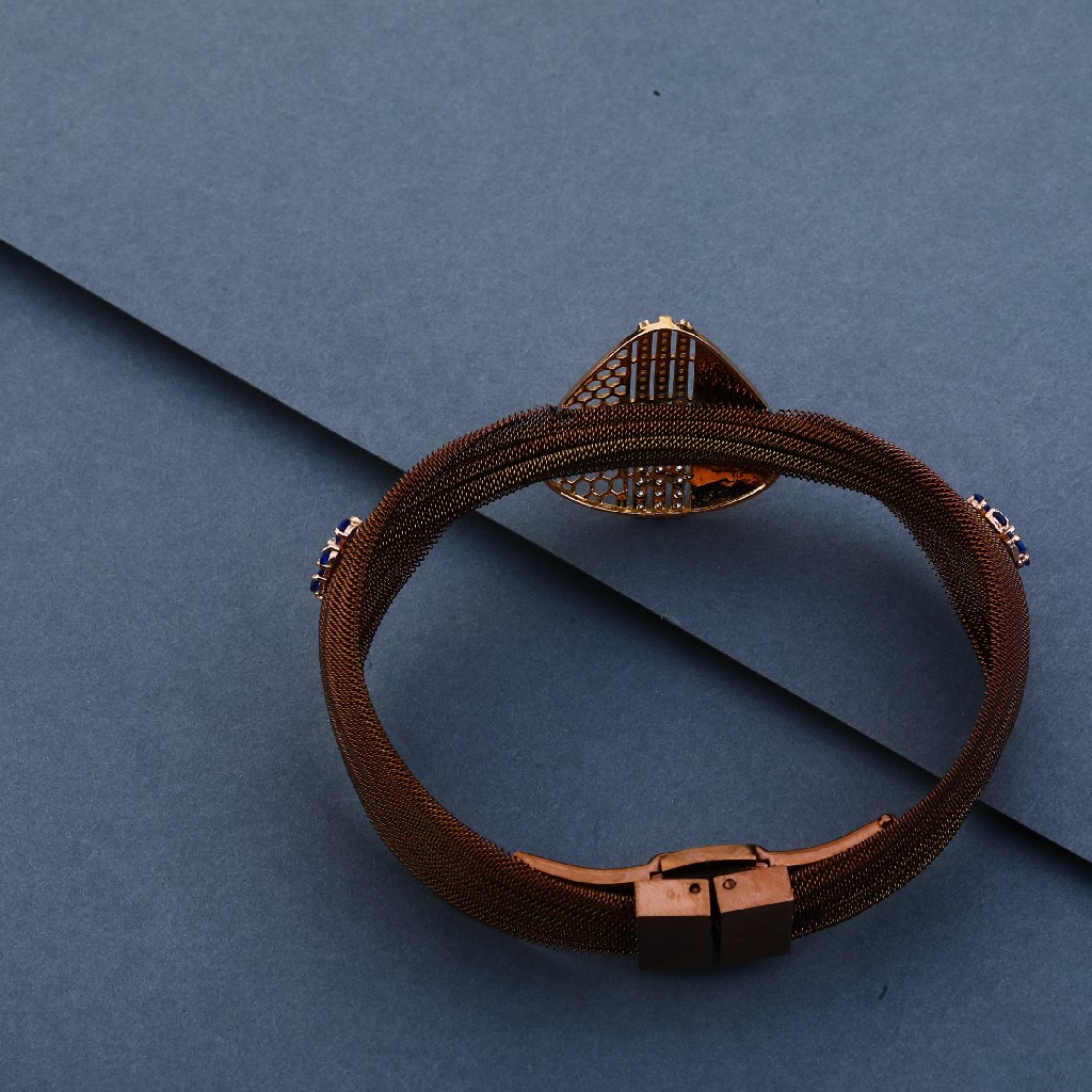 18kt Gold Exclusive Leather Bracelet LLKB42
