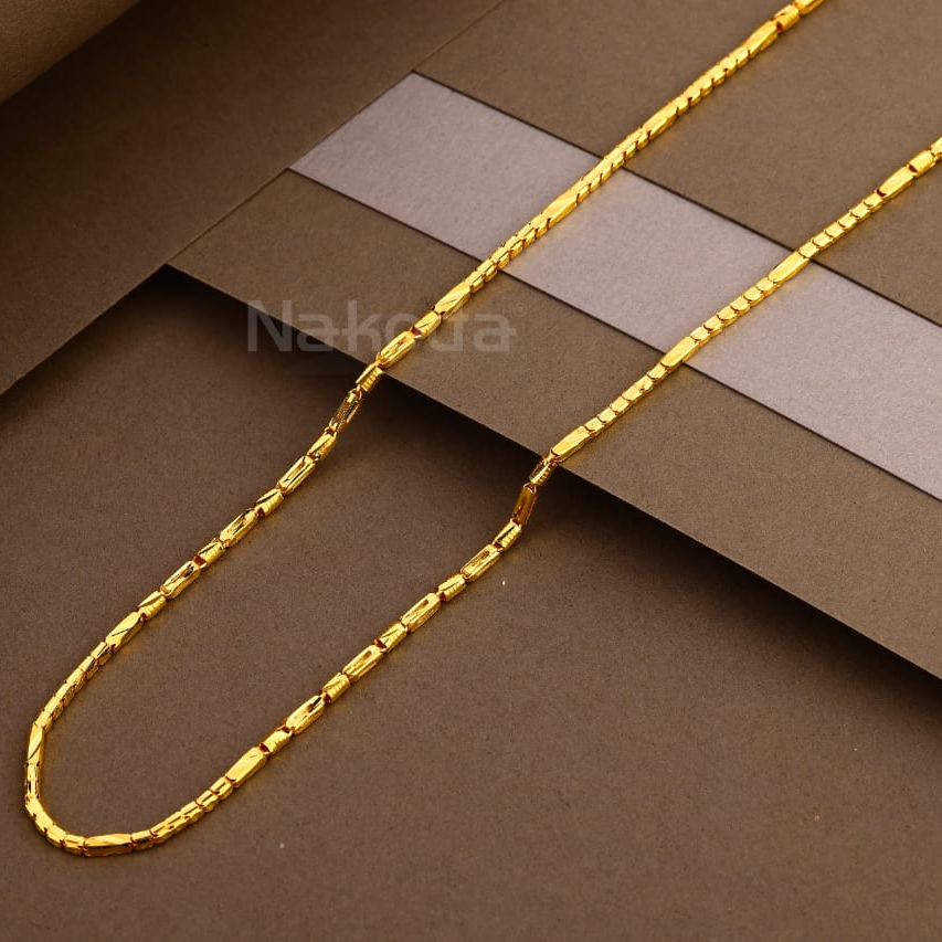916 Gold Hallmark Designer  Chain MCH51