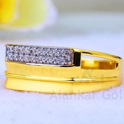 916 Gold Gents Ring 0005