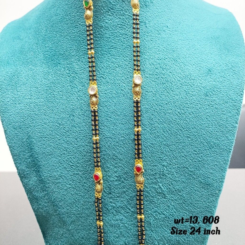 22crt Antique Mangalsutra