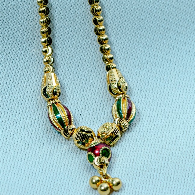 916 gold Stylish Pendant Chain DK-119