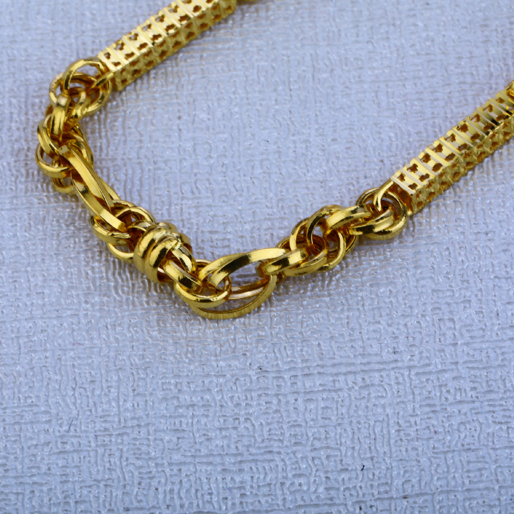 22ct Gold Classic choco Chain  MCH118