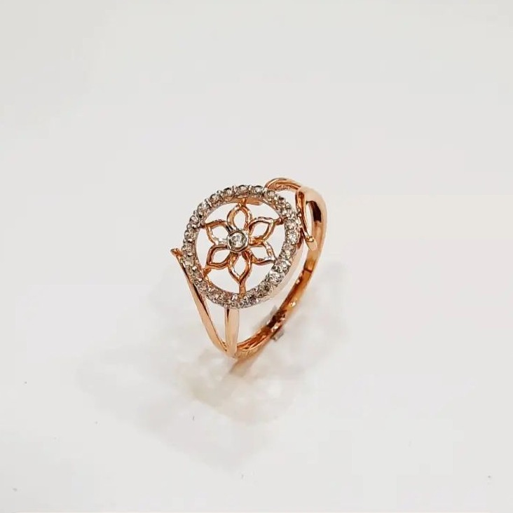 GOLD ROSE GOLD RING