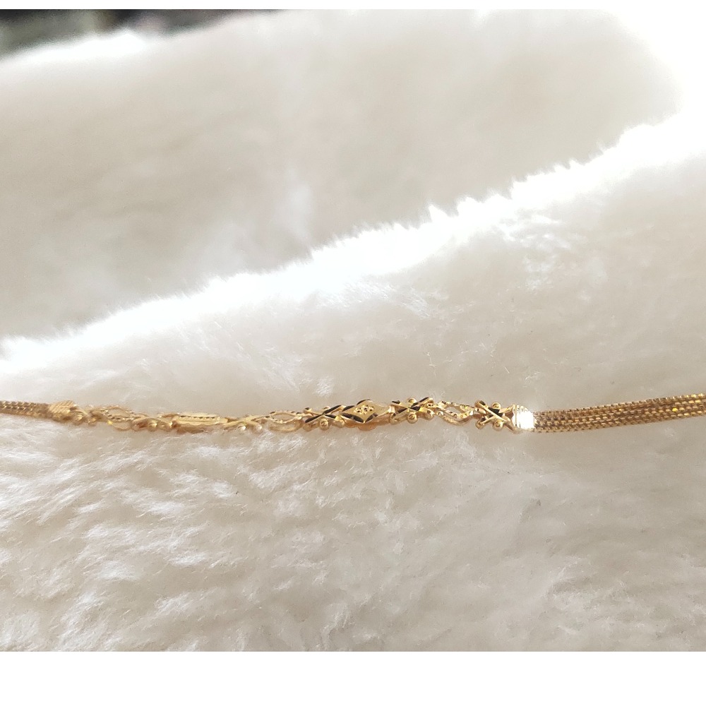 916 gold bracelet for ladies