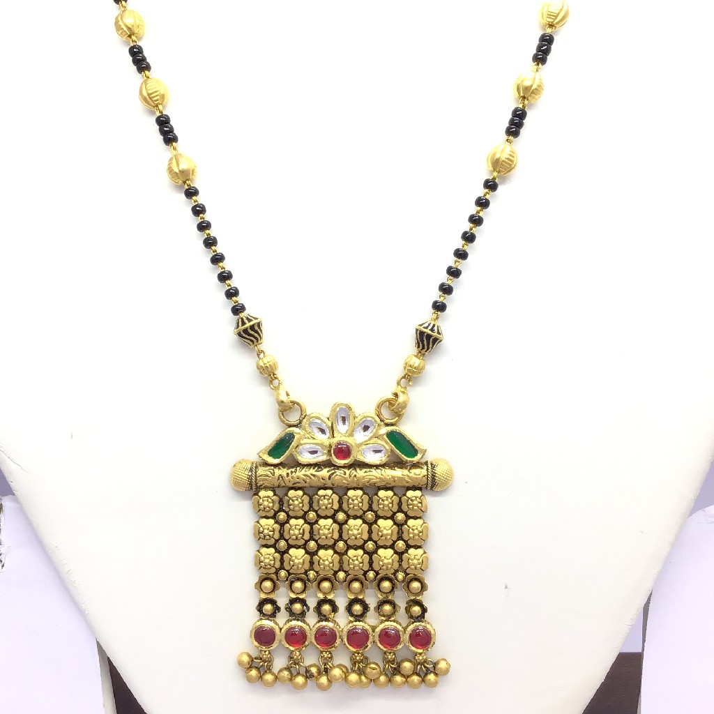 FANCY ANTIQUE GOLD MANGALSUTRA