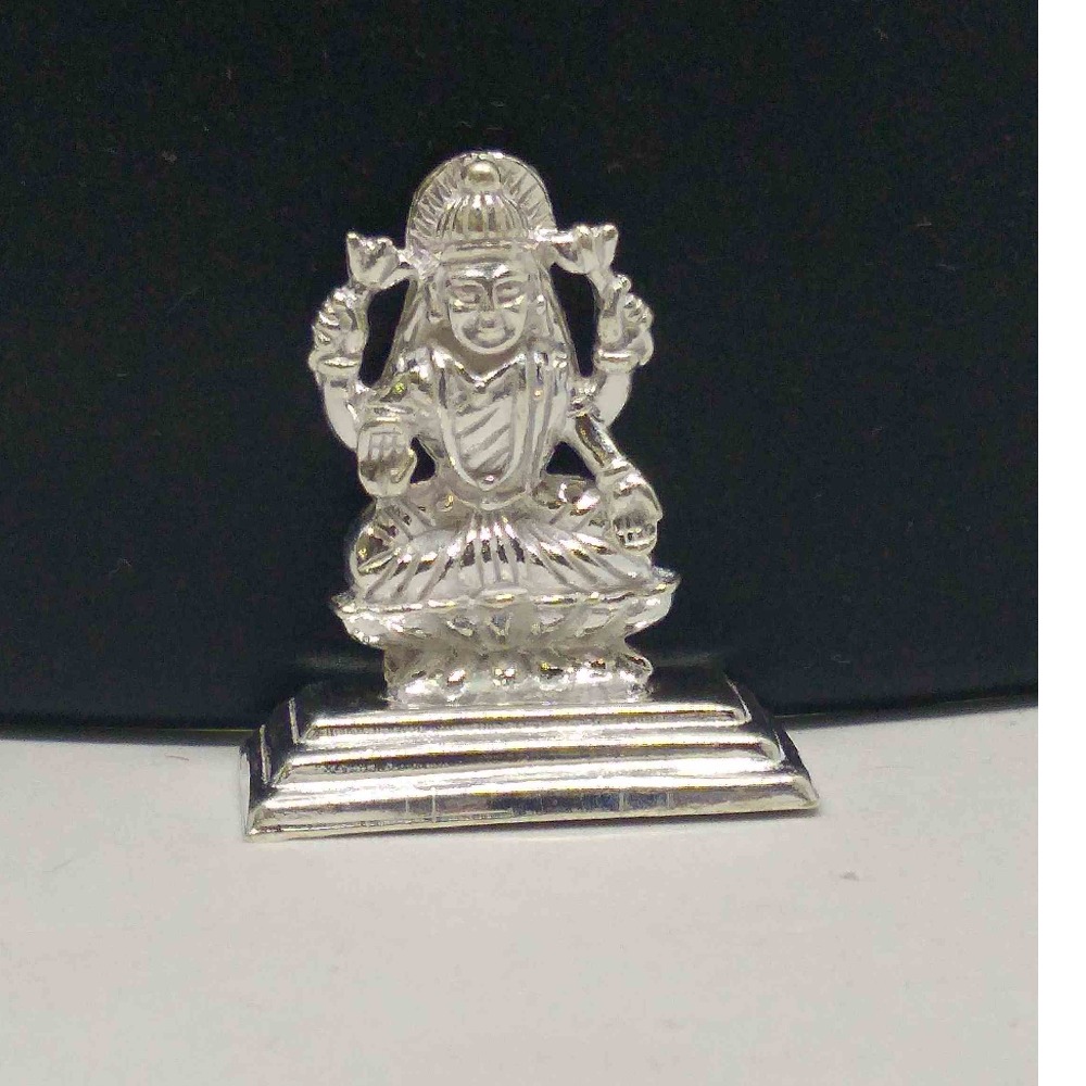 silver maa laxmi ji murti   for pooja / gifting